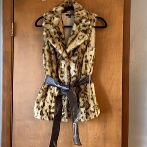 DIMRI fake fur vest